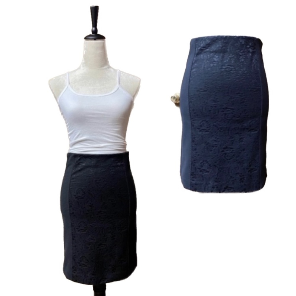 Zara Collection Black Pencil Skirt - Size M